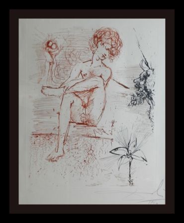 Гравюра Dali - The Mythology Narcissus