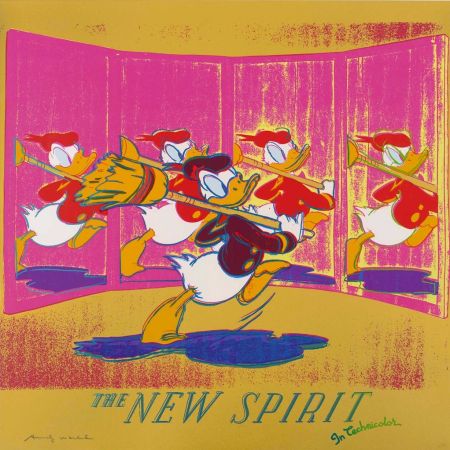 Сериграфия Warhol - The New Spirit (Donald Duck), II.357 from ADS Portfolio