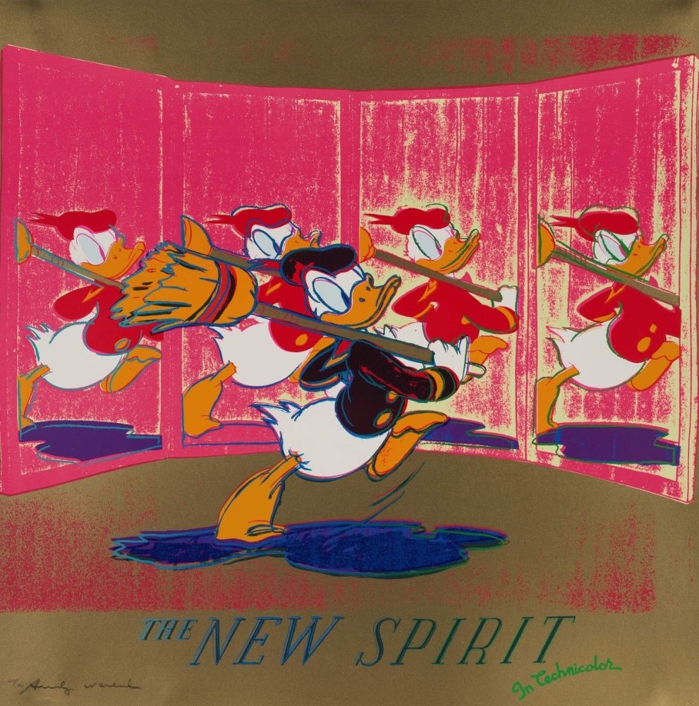 Сериграфия Warhol - The New Spirit, from Ads