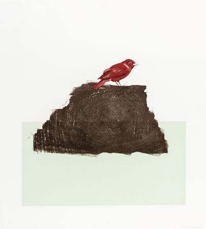 Гравюра На Дереве Drummond - The Northern Cardinal (or Redbird)