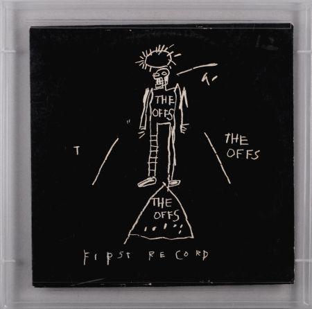 Литография Basquiat - The Offs : First Record, 1984 - Scarce original FIRST PRINTING, with Plexiglas frame!
