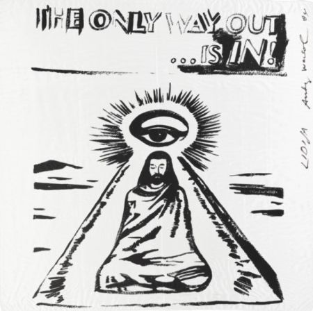 Сериграфия Warhol - The Only Way Out is In (FS IIIA.55) (Silk Scarf) 