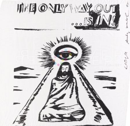 Сериграфия Warhol - The Only Way Out is In (FS IIIA.55) (Silk Scarf) 