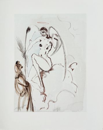 Гравюра На Дереве Dali - The Paradise, Canto 31 - The Archangel Gabriel