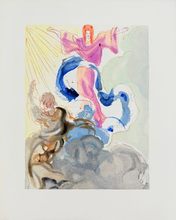 Гравюра На Дереве Dali - The Paradise, Canto 3 - The First Sphere