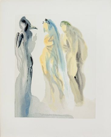 Гравюра На Дереве Dali - The Paradise, Canto 9 - The Sphere of Venus