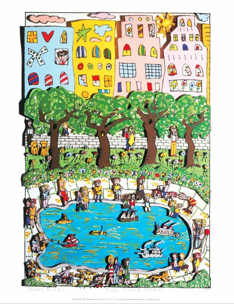 Гашение Rizzi - The Park Pond - 1980s