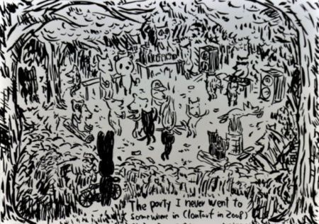 Литография Kaga - The party I never went to...