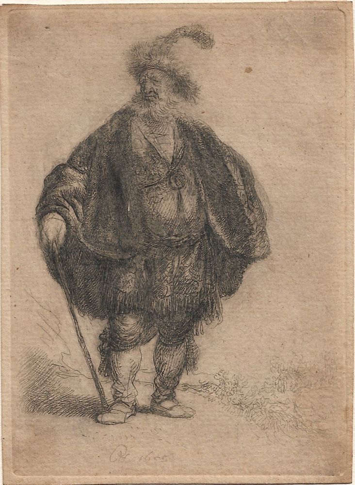 Гравюра Rembrandt - The Persian