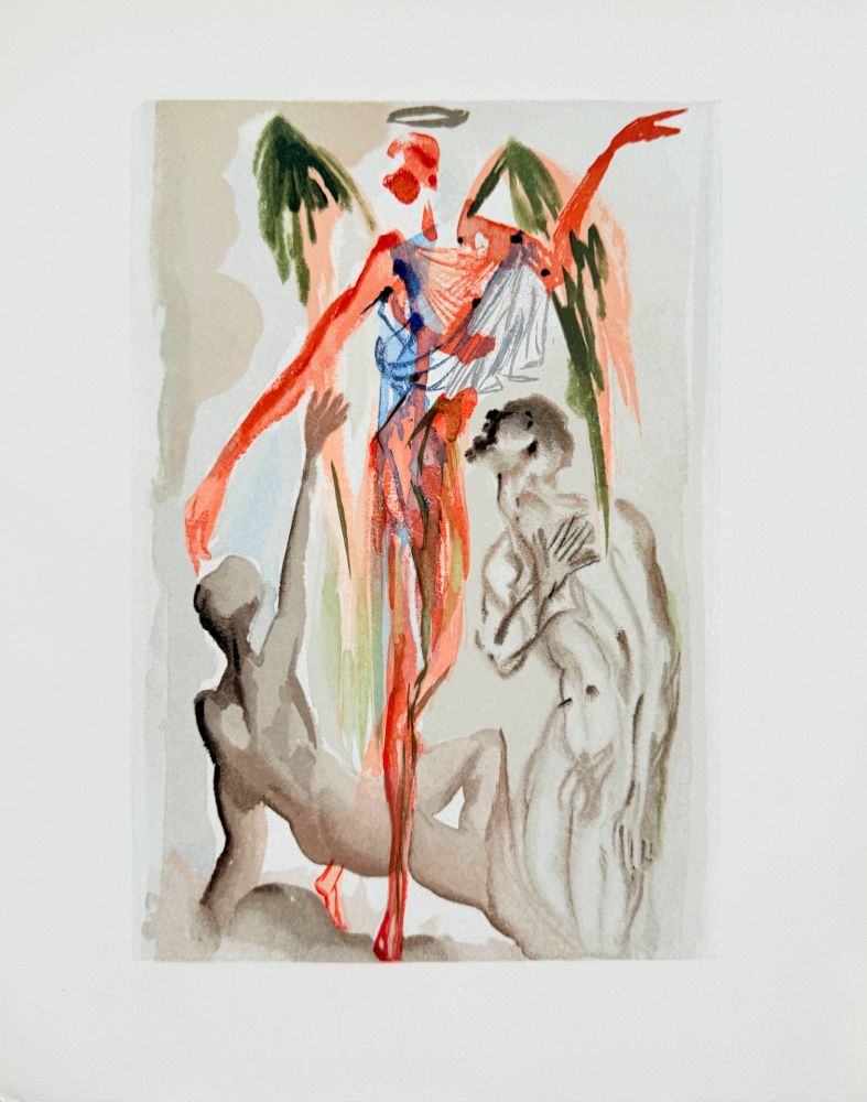 Гравюра На Дереве Dali - The Purgatory, Canto 32 - The Barthly Paradise