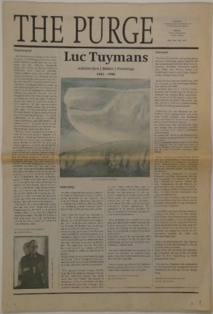 Иллюстрированная Книга Tuymans - The Purge – schilderijen / Bilder / Paintings 1991 - 1998