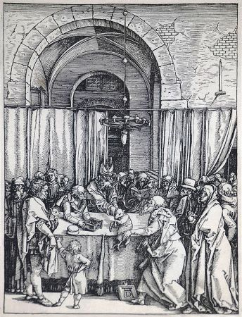 Гравюра На Дереве Durer - The Rejection of Joachim's Offering (The Life of the Virgin), c. 1504