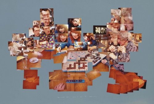 Многоэкземплярное Произведение Hockney - The Scrabble Game