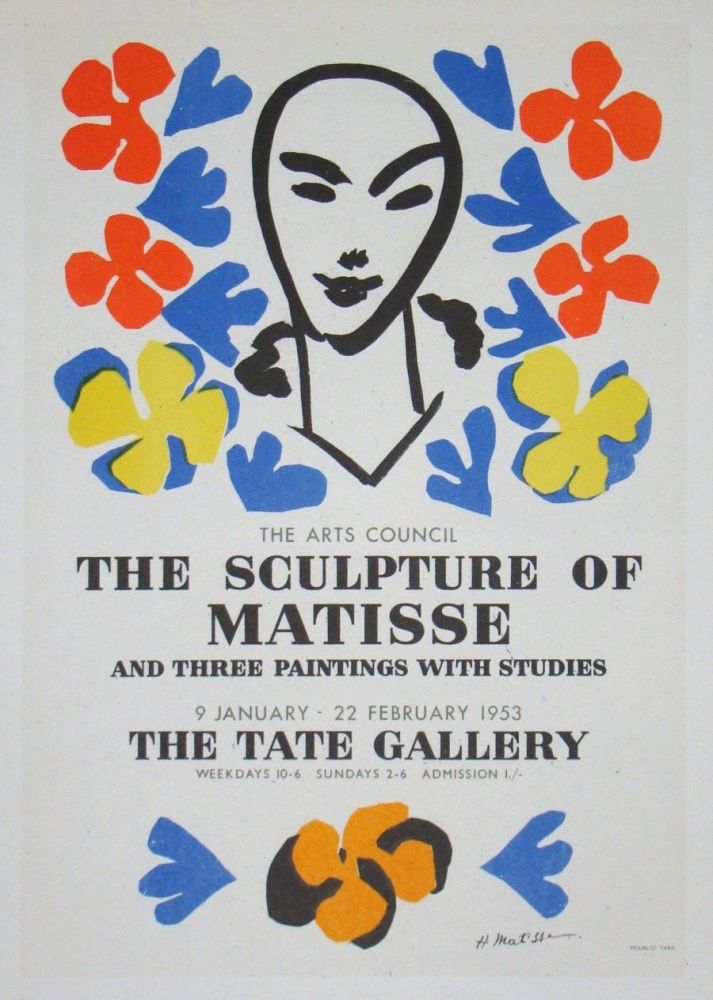 Литография Matisse (After) - The Sculpture of Matisse