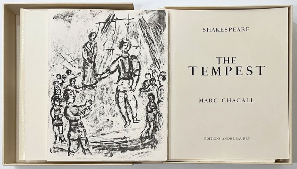 Иллюстрированная Книга Chagall - The Tempest