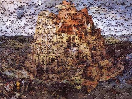 Многоэкземплярное Произведение Muniz - The Tower of Babel, after Pieter Breugal 