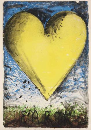 Литография Dine - The Yellow Heart