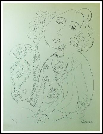 Литография Matisse (After) - THEMES & VARIATIONS I