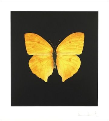 Офорт Hirst - TheSouls on Jacob's Ladder Take Their Flight (Large Yellow)
