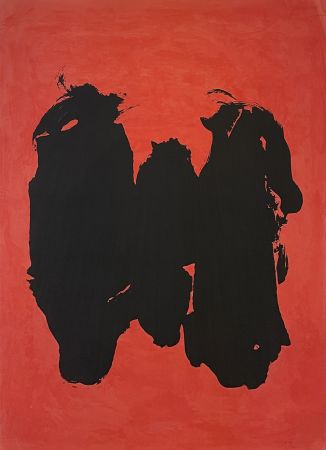 Литография Motherwell - Three Figures