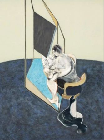 Литография Bacon - Three Studies of Male Back (One Work - Central panel of the triptych)