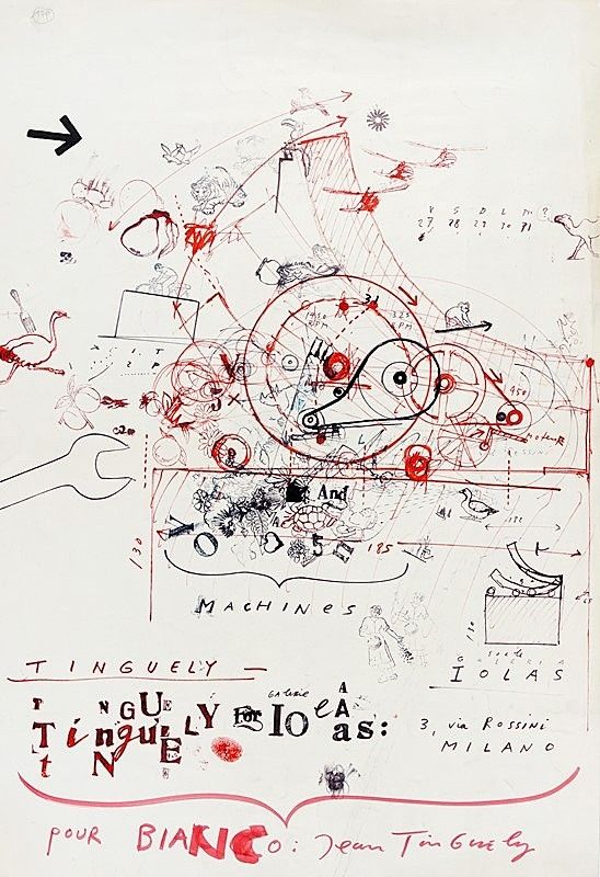 Гашение Tinguely - Tinguely - Galleria Iolas, 1966