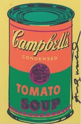 Литография Warhol - Tomato Soup Bookplate