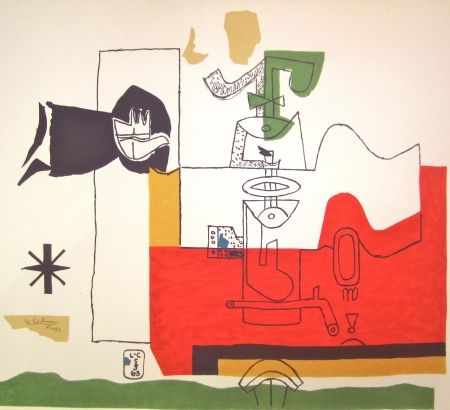 Литография Le Corbusier - Totem