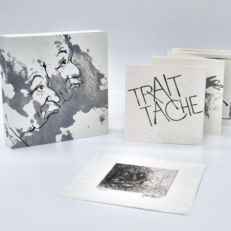 Иллюстрированная Книга Blanchard - TRAIT TACHE / Coffret + Gravure