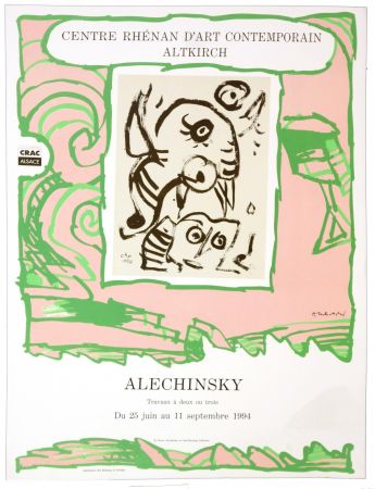 Афиша Alechinsky - Travaux a deux ou trois 