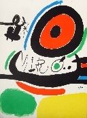 Литография Miró - Tres Libres