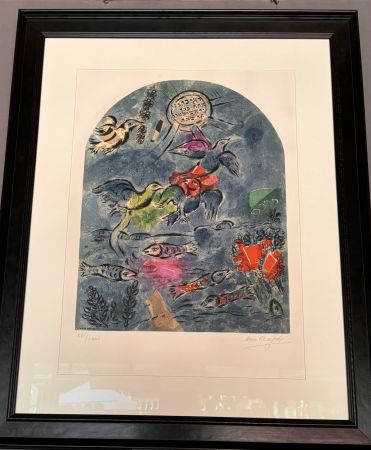 Литография Chagall - Tribu de Ruben 