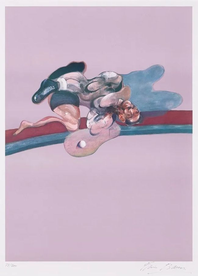 Гашение Bacon - Triptych In Memory of George Dyer, 1975