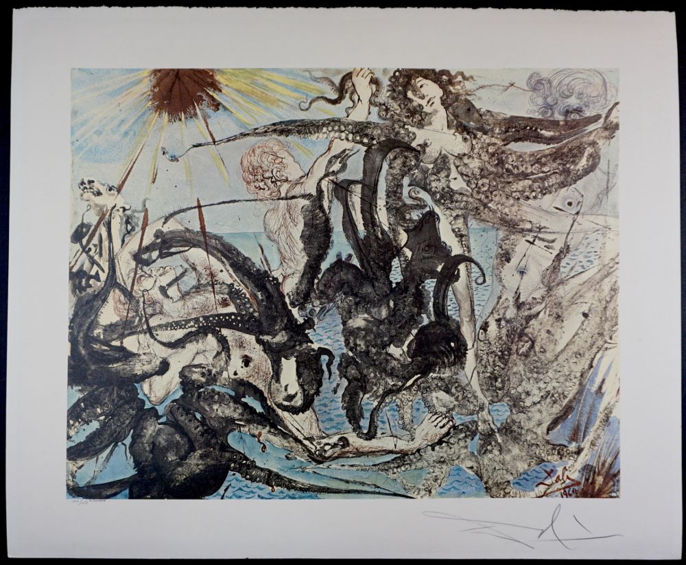 Литография Dali - Triumph of The Sea