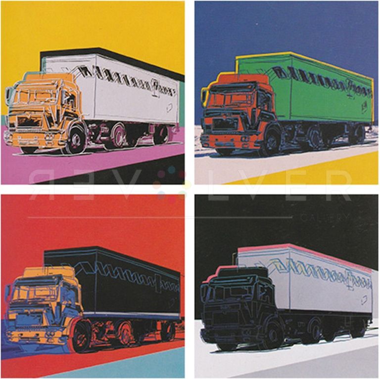 Сериграфия Warhol - Truck, Complete Portfolio (FS II.367-II.370)