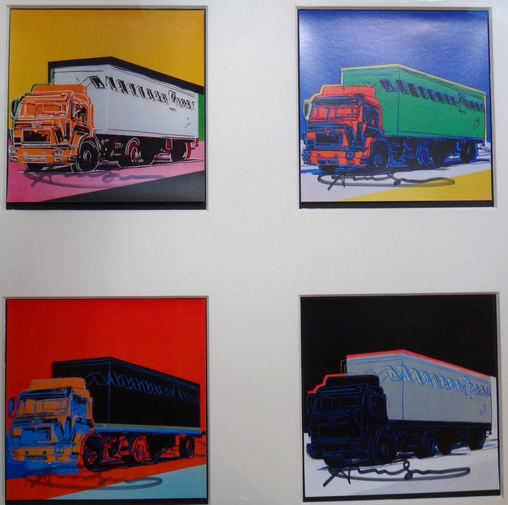 Литография Warhol - Trucks Announcement