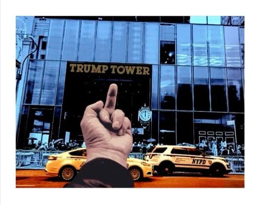 Нет Никаких Технических Ai - Trump Tower Study of Perspective