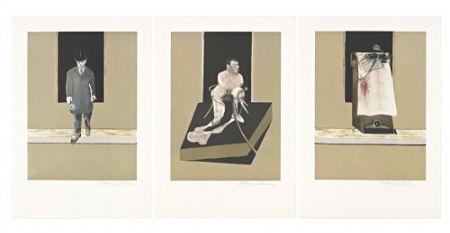 Офорт И Аквитанта Bacon - Tryptych