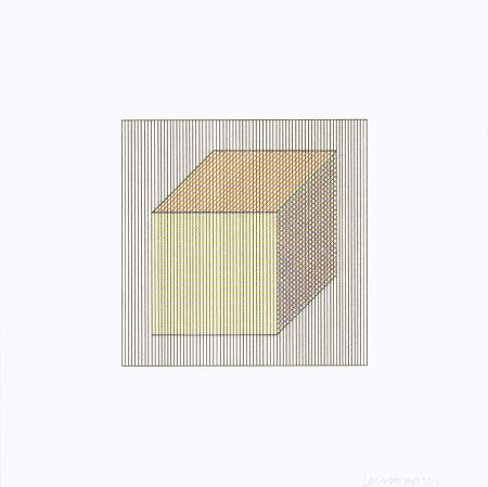 Сериграфия Lewitt - Twelve Forms Derived From a Cube 01