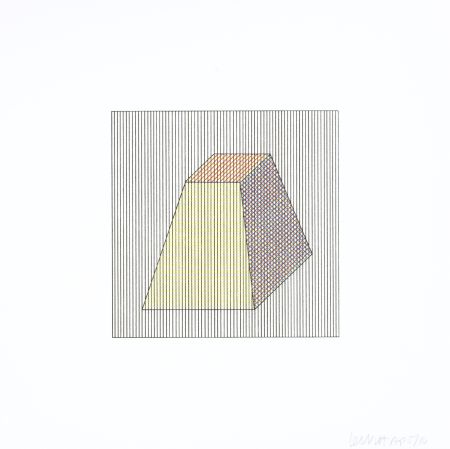 Сериграфия Lewitt - Twelve Forms Derived From a Cube 05