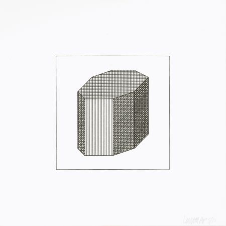 Сериграфия Lewitt - Twelve Forms Derived From a Cube 12
