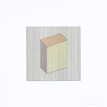 Сериграфия Lewitt - Twelve Forms Derived From a Cube 17
