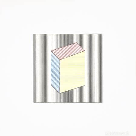 Сериграфия Lewitt - Twelve Forms Derived From a Cube 21