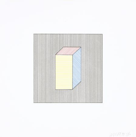 Сериграфия Lewitt - Twelve Forms Derived From a Cube 27