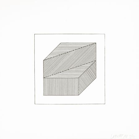 Сериграфия Lewitt - Twelve Forms Derived From a Cube 36