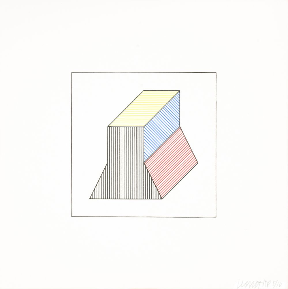 Сериграфия Lewitt - Twelve Forms Derived From a Cube 37