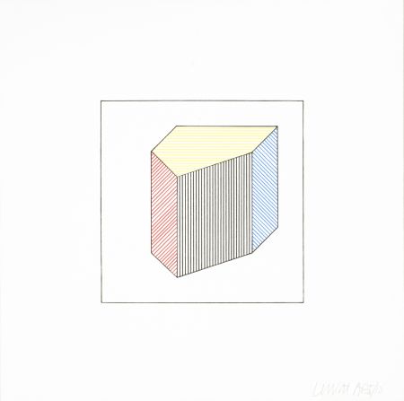 Сериграфия Lewitt - Twelve Forms Derived From a Cube 39