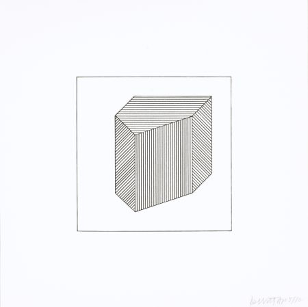 Сериграфия Lewitt - Twelve Forms Derived From a Cube 40