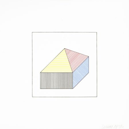 Сериграфия Lewitt - Twelve Forms Derived From a Cube 41