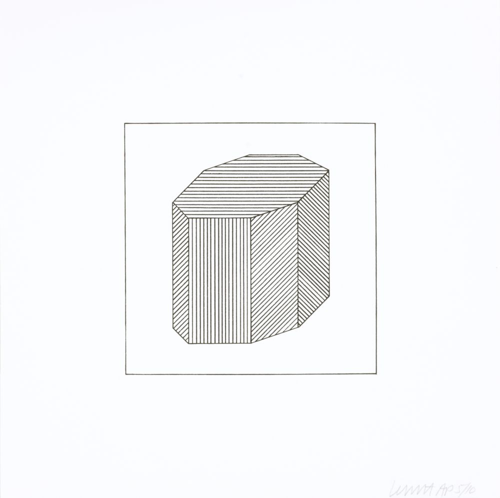 Сериграфия Lewitt - Twelve Forms Derived From a Cube 44